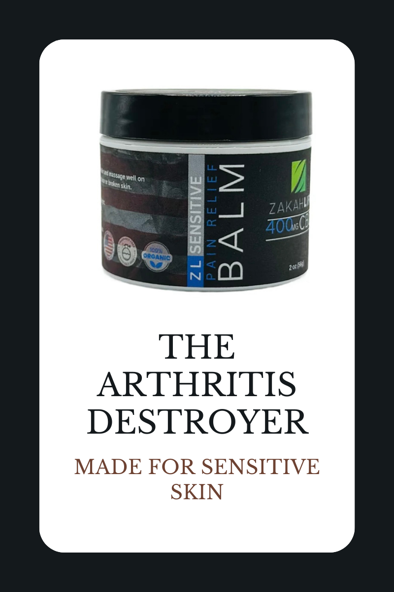 A Gentle Balm That Helps with Achy Joints and Arthritis for sensitive skin