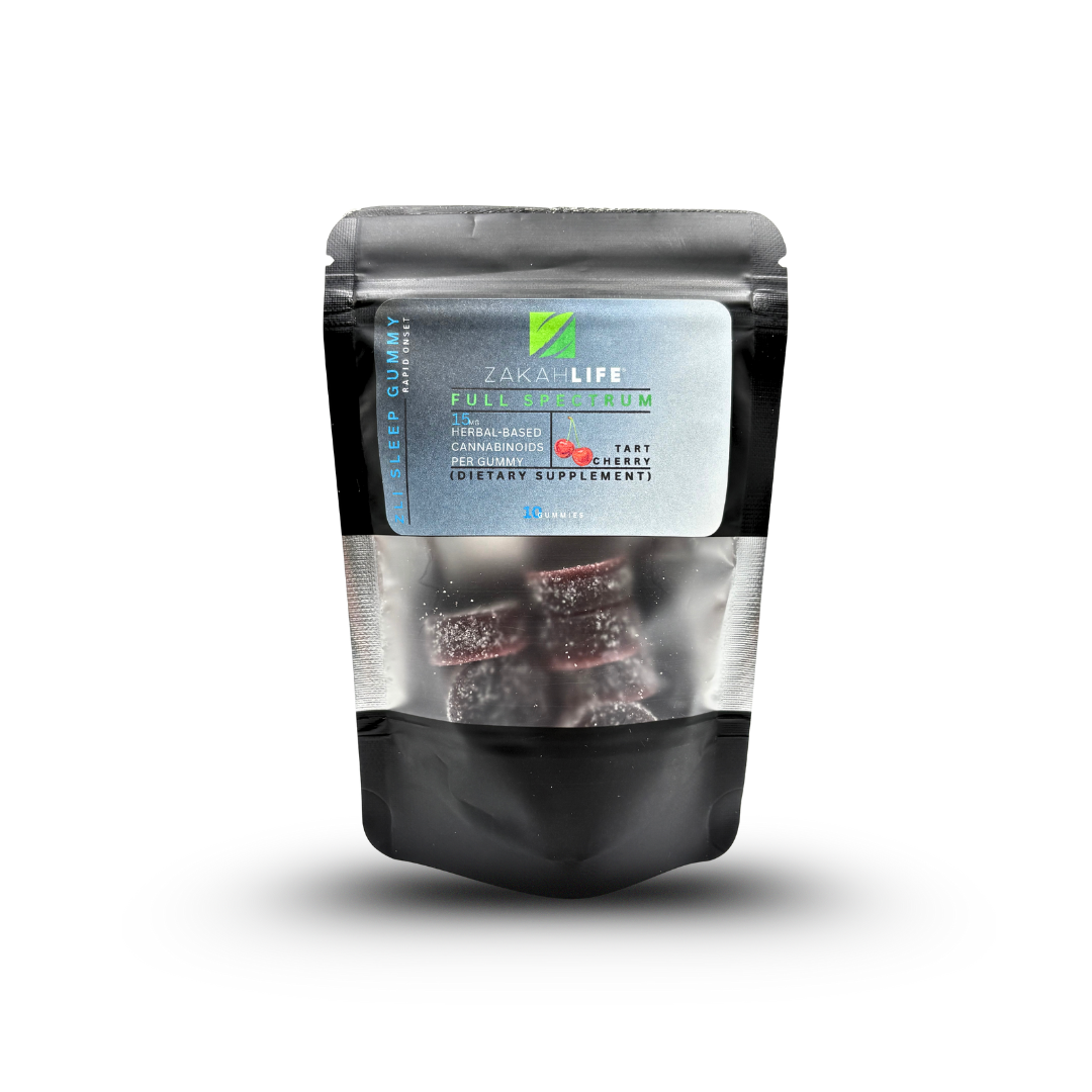 CBD Sleep Gummies (15mg) | ZL SLEEP ON-THE-GO | Travel Size