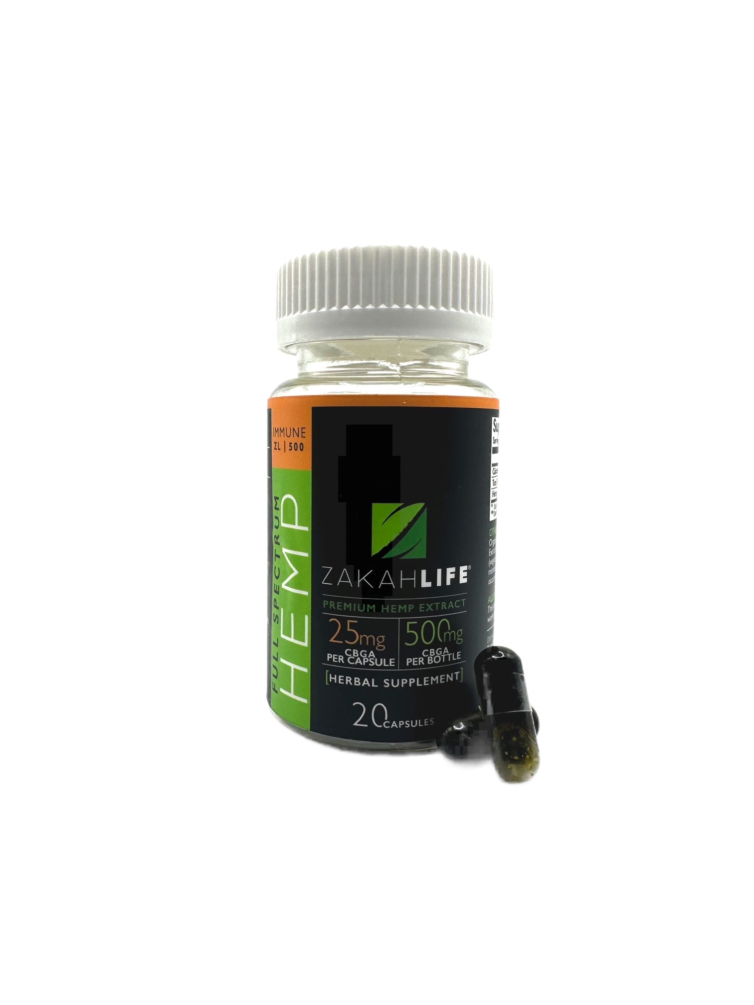 CBGA Capsules (25mg) | ZL IMMUNE