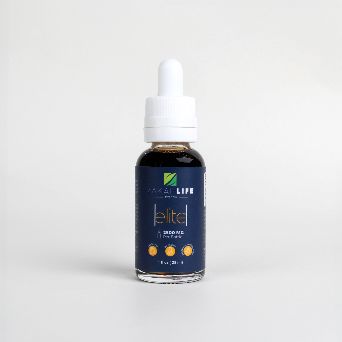 Best CBD Oil Human Tincture - ZL ELITE 2500 | Zakah Life® | Zakah Life
