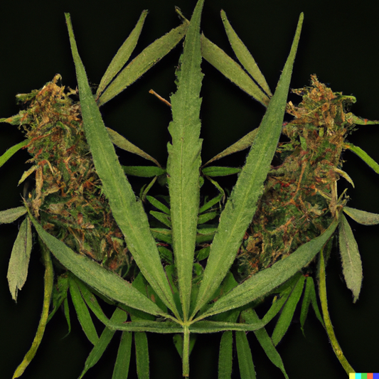 A ancient photo of marijuana and hemp 