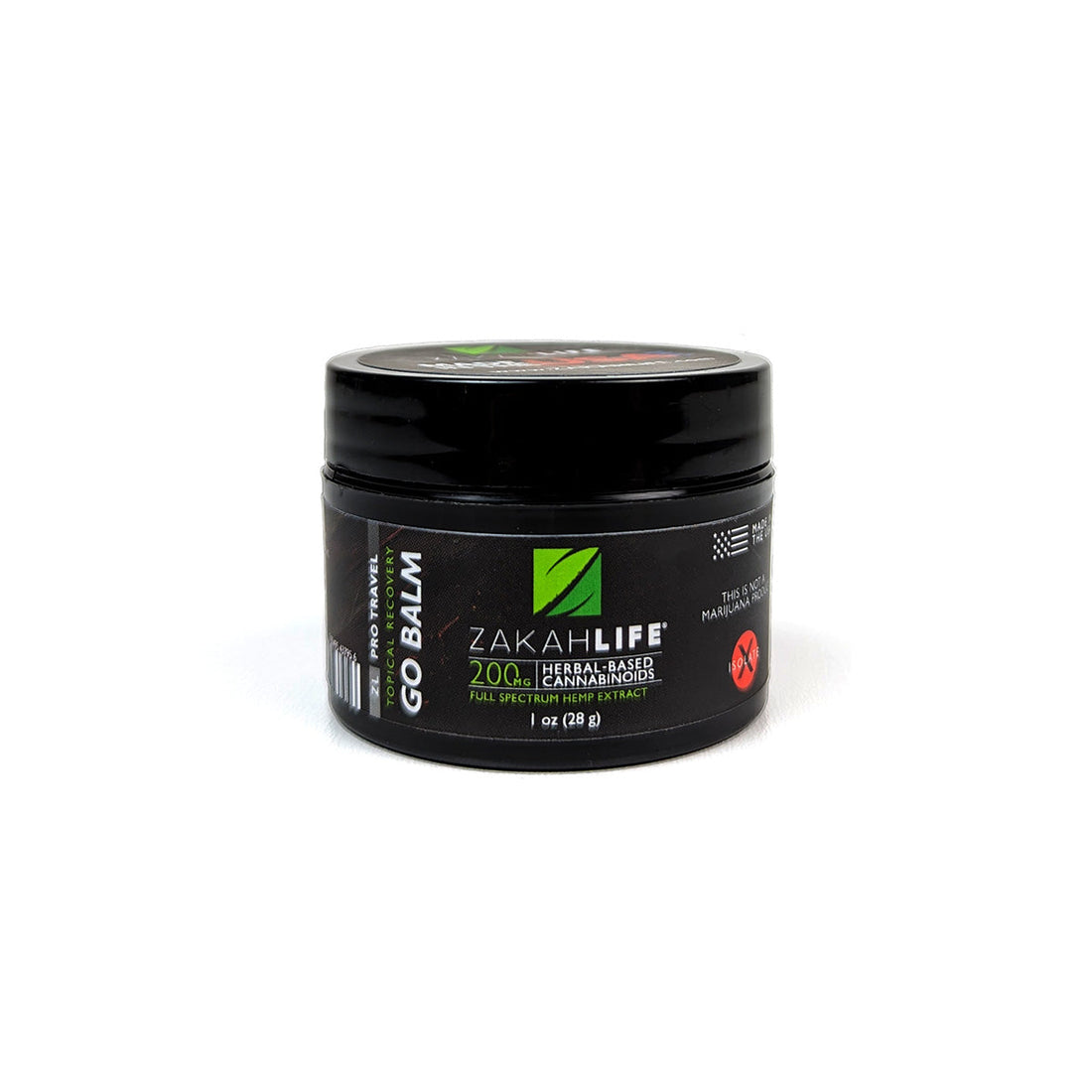 a picture of organic CBD topical relief balm for pain relief. Its called GOBALM