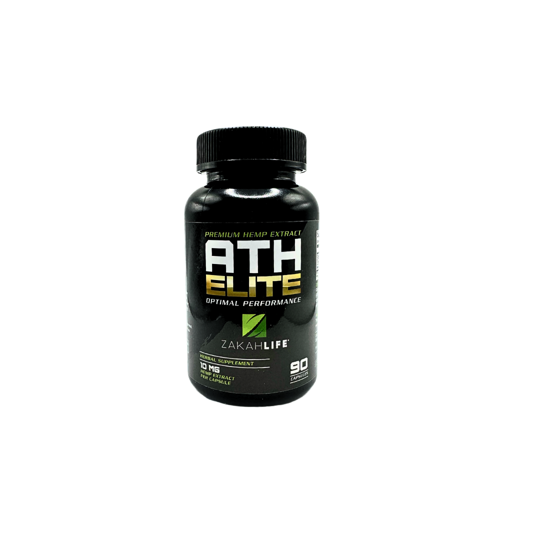 ZL Auth-Elite 900 CBD capsules 10mg 90 count post-workout recovery supplement by Zakah Life