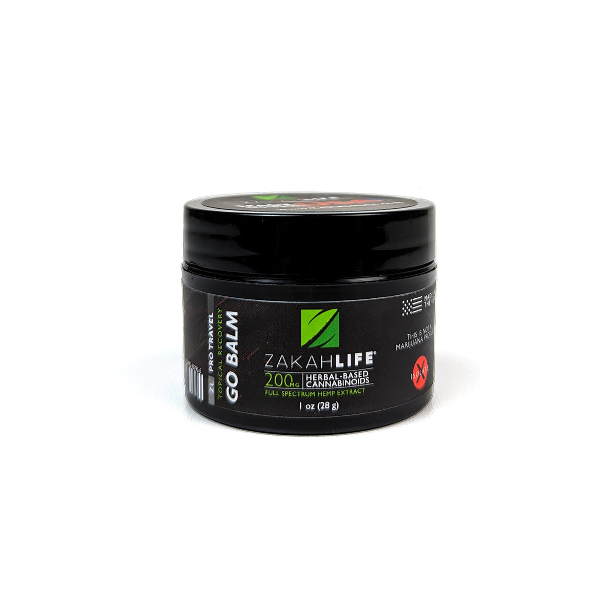 CBD Muscle Relief Travel Balm (200mg) | ZL PRO GOBALM