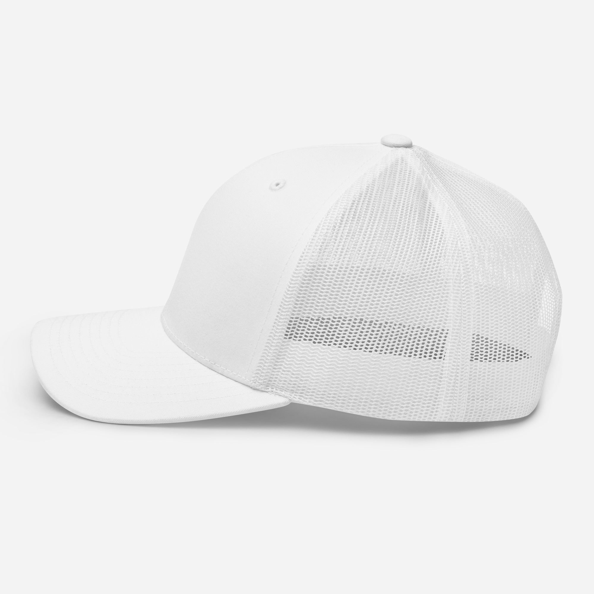 Trucker Hat Yupoong 6606 | Walk By Faith Series (White)