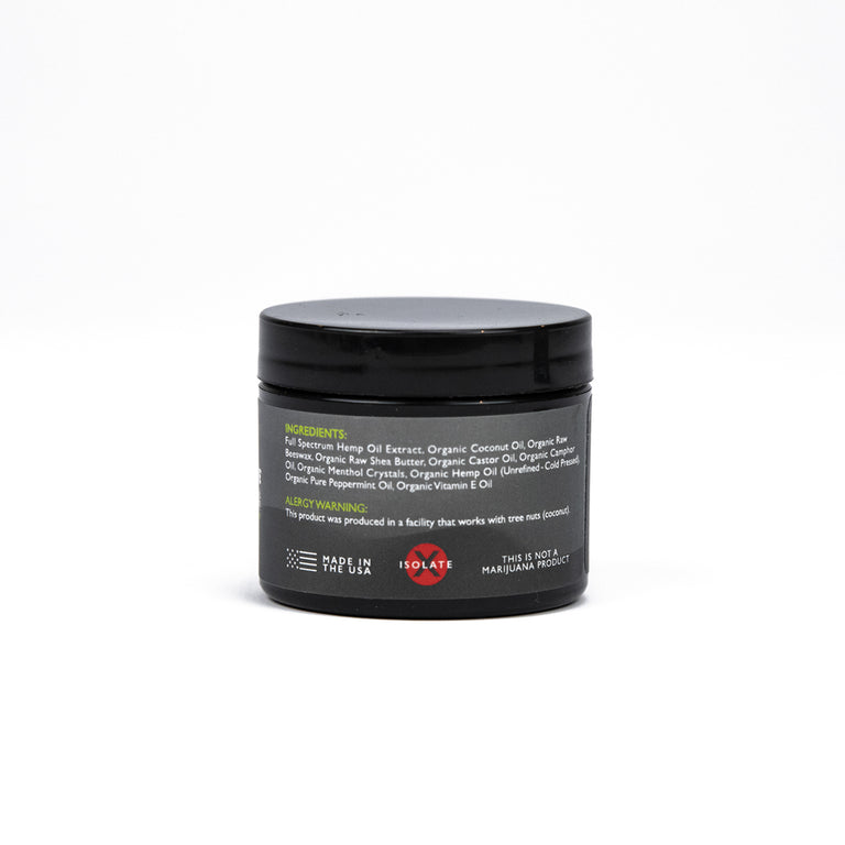 CBD 2oz Topical Relief Balm (400mg) | ZL PRO
